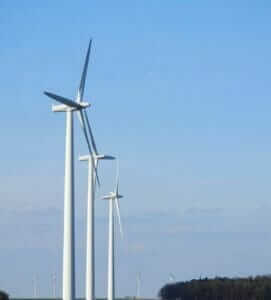Apple Blossom Wind Farm windmills