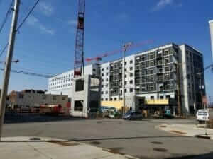 Embassy Suites under contruction