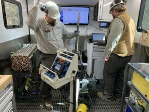 Reviewing cone penetration results during an assessment